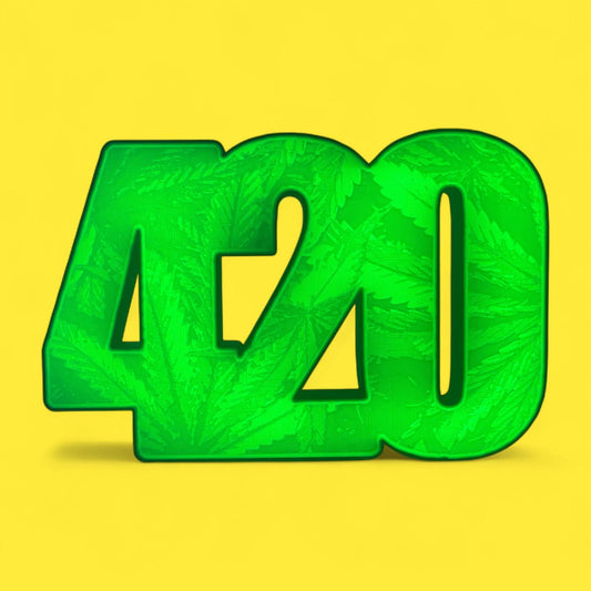 Weed 420 LED Lampe - Leuchtbox