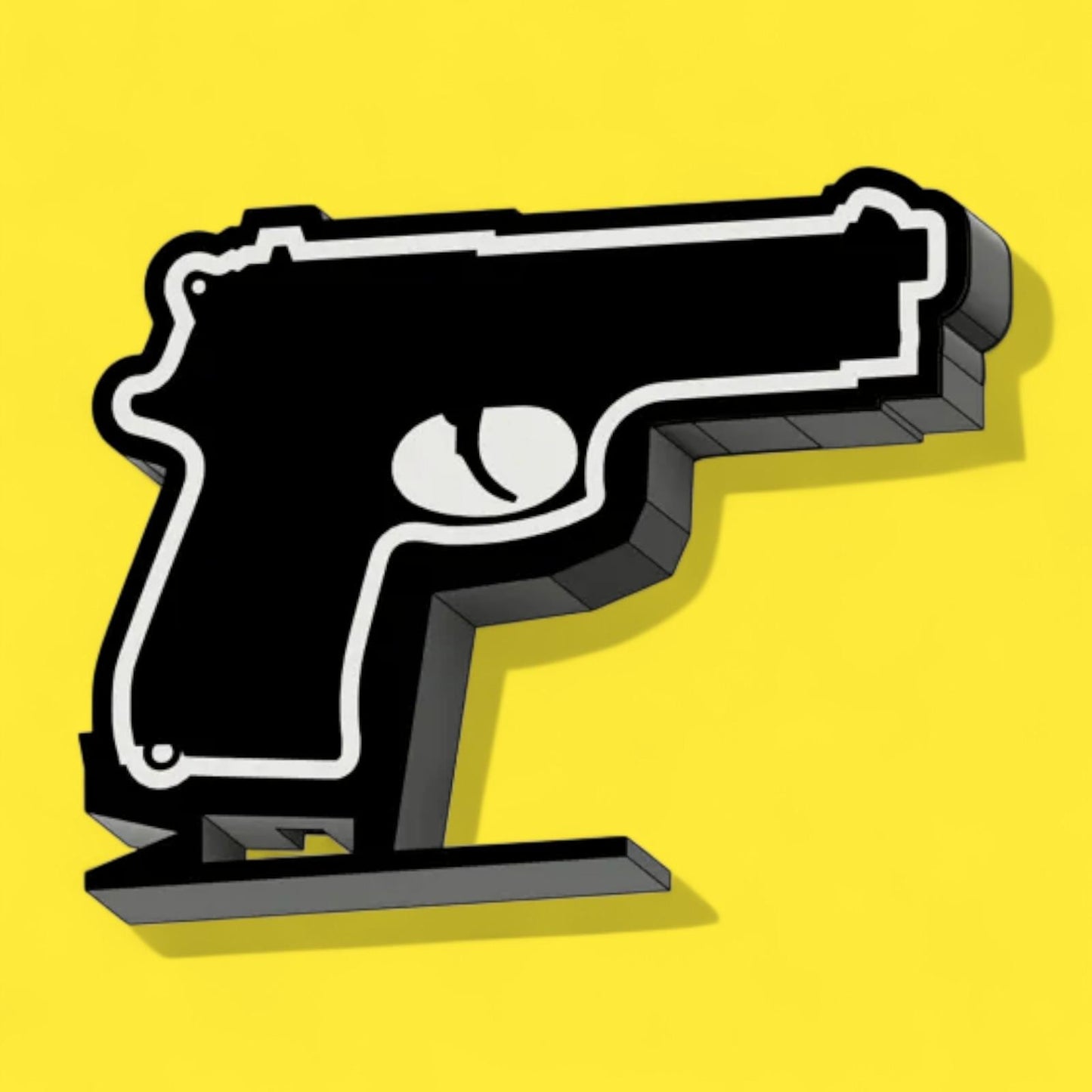 Waffe Air Soft Pistole LED Lampe - Leuchtbox