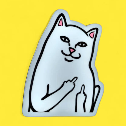 Tier Katze Mittelfinger LED Lampe - Leuchtbox