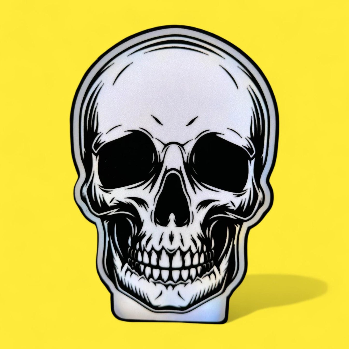 Halloween Totenkopf LED Lampe - Leuchtbox