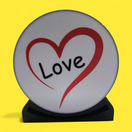 Valentinstag LOVE LED Lampe - Leuchtbox