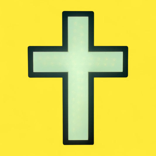 Glaube Jesus Kreuz LED Lampe - Leuchtbox