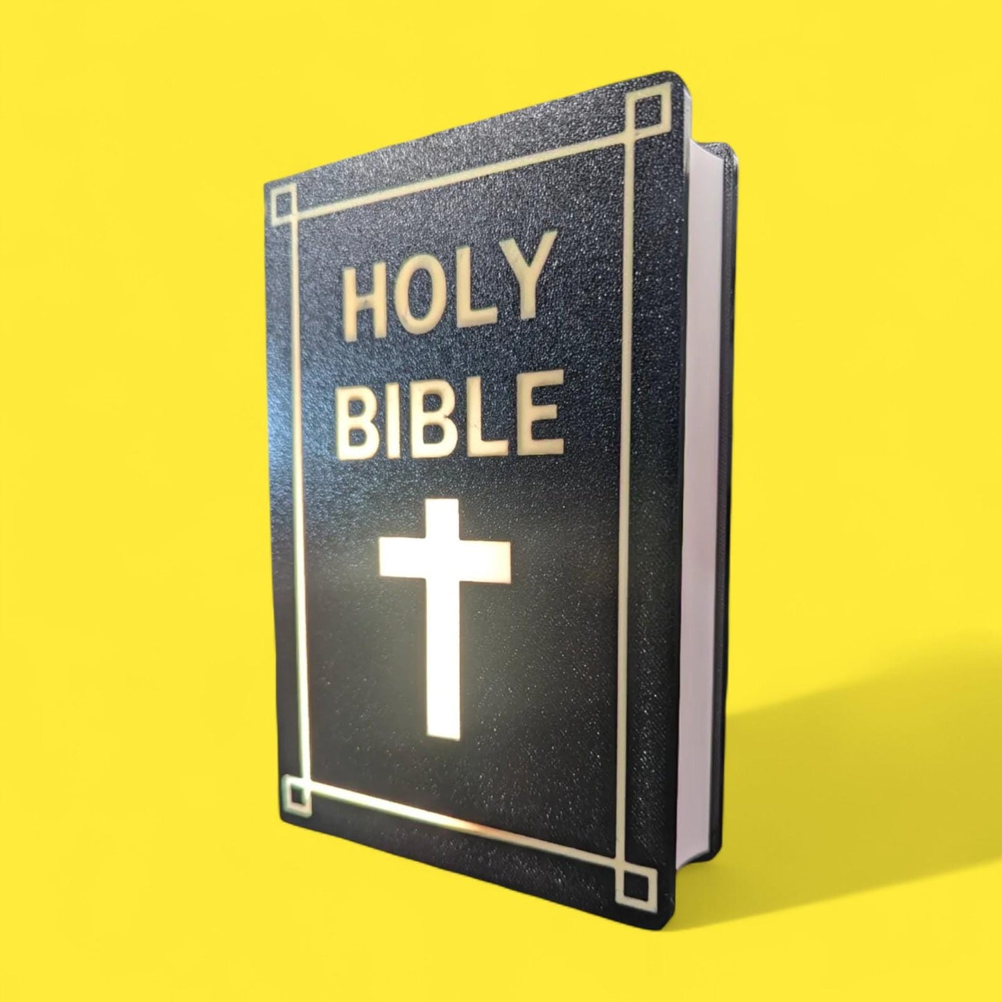 Glaube Jesus Bibel Buch LED Lampe - Leuchtbox