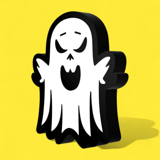 Halloween Geist LED Lampe - Leuchtbox