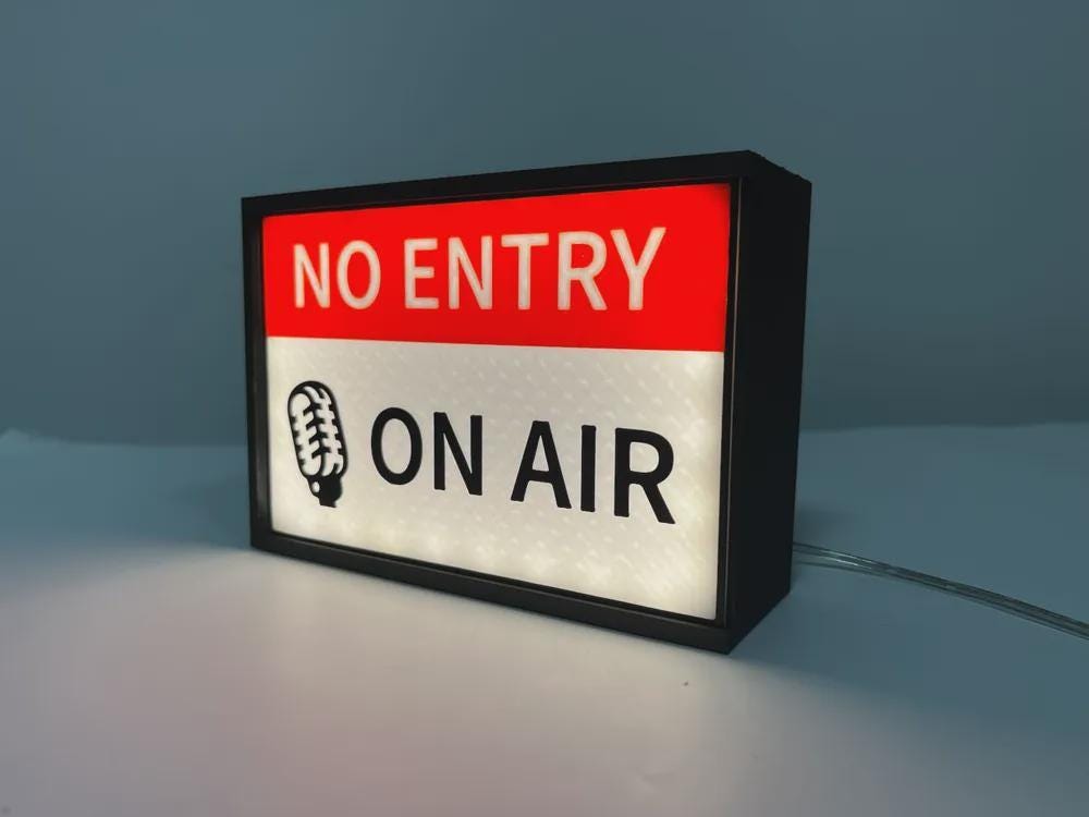 Film On Air LED Lampe - Leuchtbox