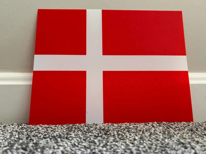 Flagge Dänemark LED Lampe - Leuchtbox