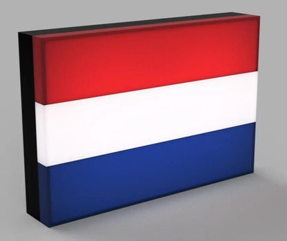 Flagge Niederlande LED Lampe - Leuchtbox