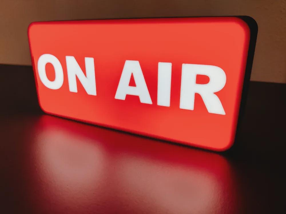 Film On Air LED Lampe - Leuchtbox