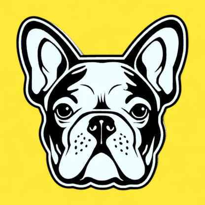 Tier Hund Französische Bulldogge LED Lampe - Leuchtbox