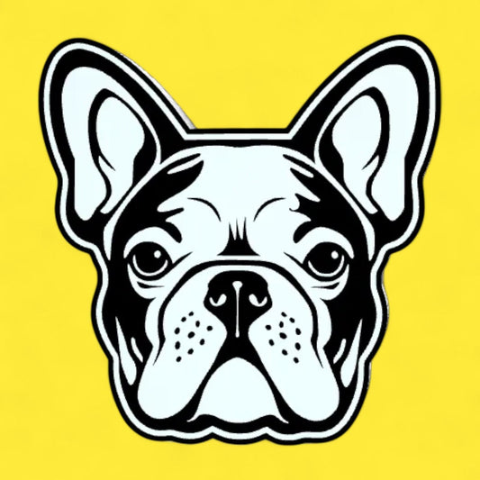 Tier Hund Französische Bulldogge LED Lampe - Leuchtbox