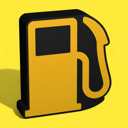 Warnleuchte Tank Gelb Auto LED Lampe - Leuchtbox