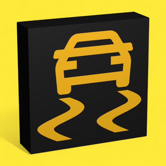 Warnleuchte ESP Gelb Auto LED Lampe - Leuchtbox