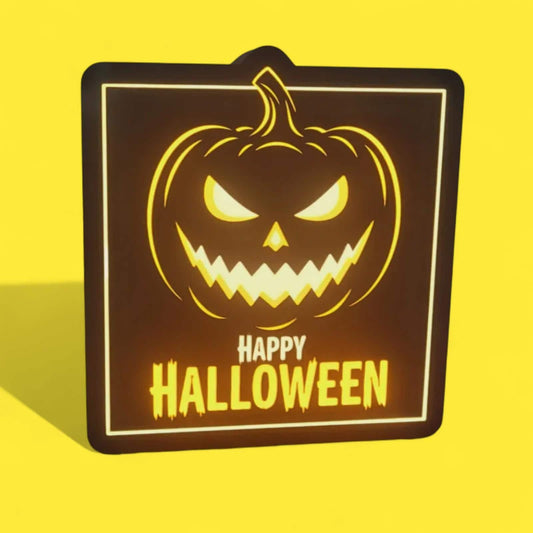 Halloween Kürbis Happy Halloween Lampe