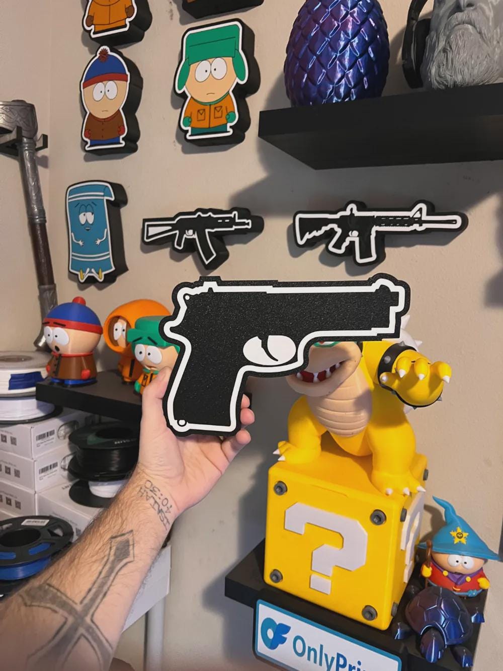 Waffe Air Soft Pistole Lampe