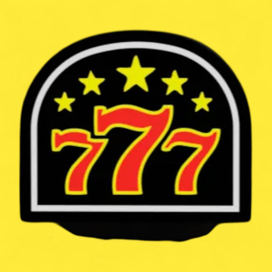 777 Spielkarten Lampe