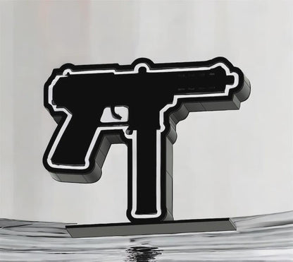 Waffe Air Soft Tec-9  Lampe