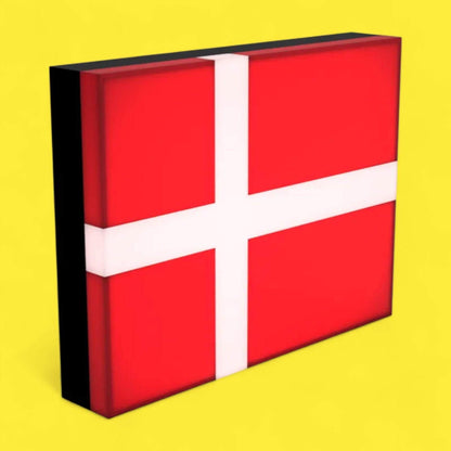 Flagge Dänemark LED Lampe - Leuchtbox