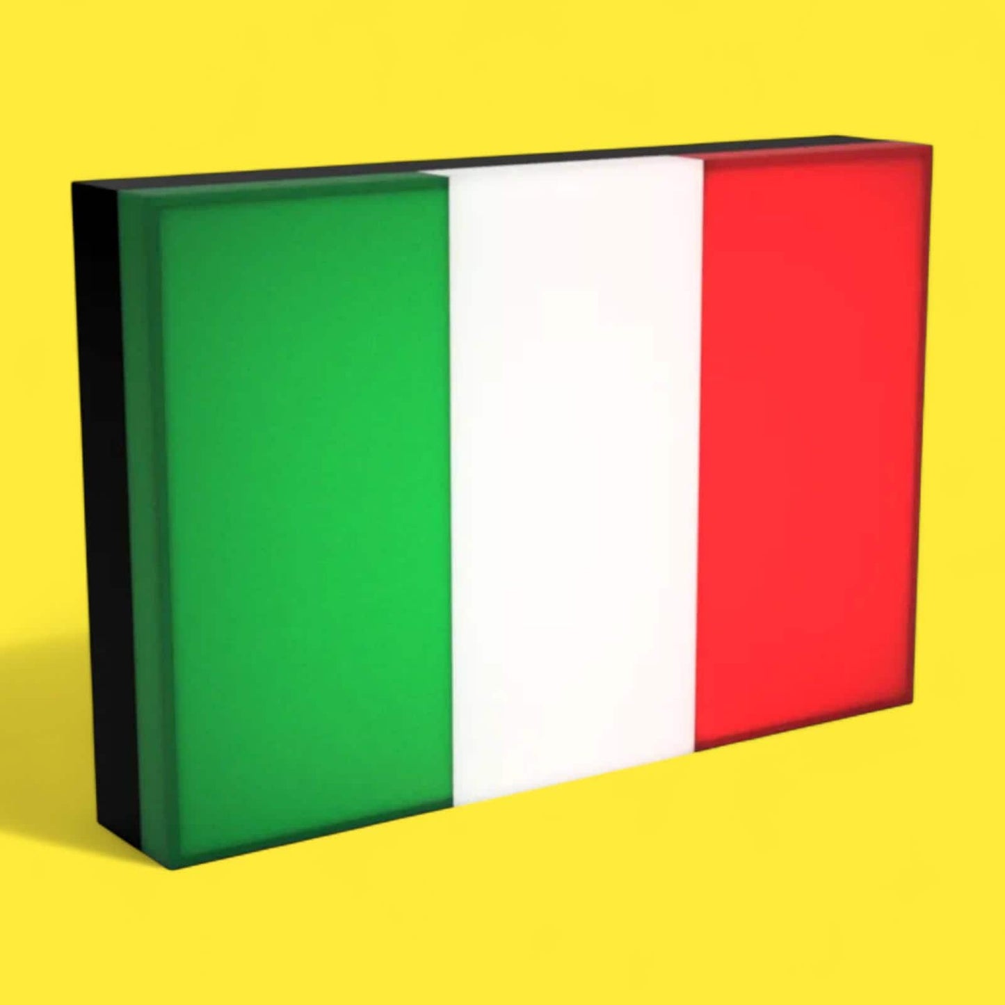 Flagge Italien LED Lampe - Leuchtbox