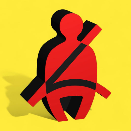 Warnleuchte Anschnallen Rot Auto LED Lampe - Leuchtbox