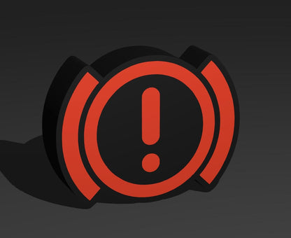 Warnleuchte Bremsen Rot Auto LED Lampe - Leuchtbox