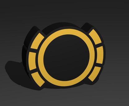 Warnleuchte Bremsverschleiss Gelb Auto LED Lampe - Leuchtbox