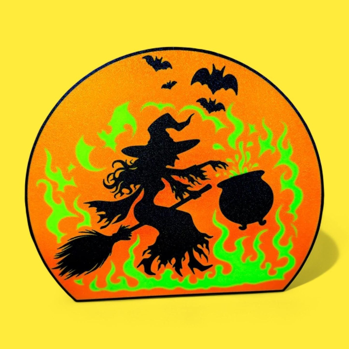 Halloween Hexe Lampe