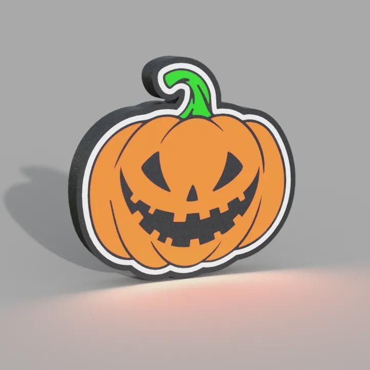 Halloween Kürbis Lampe