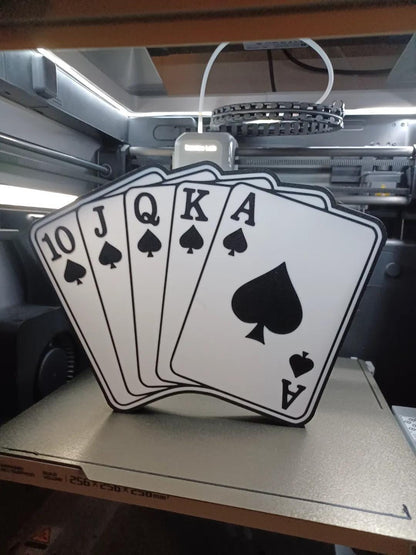 Piek Ass Spielkarten Lampe