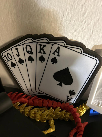 Piek Ass Spielkarten Lampe