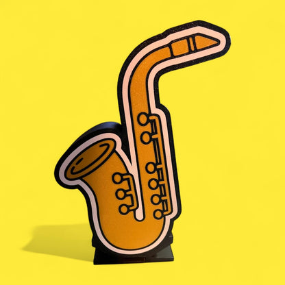 Musik Instrument Saxofon Lampe