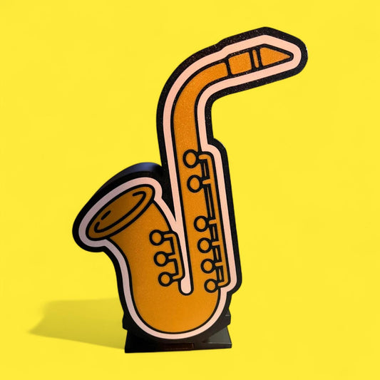 Musik Instrument Saxofon Lampe