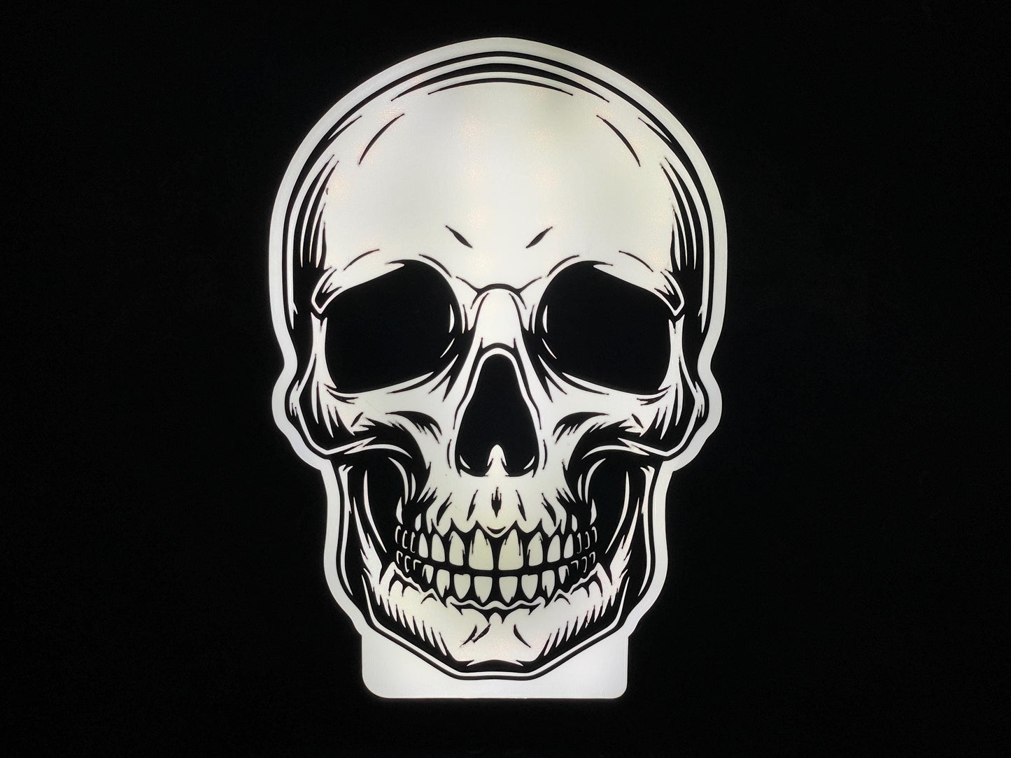 Halloween Totenkopf Lampe