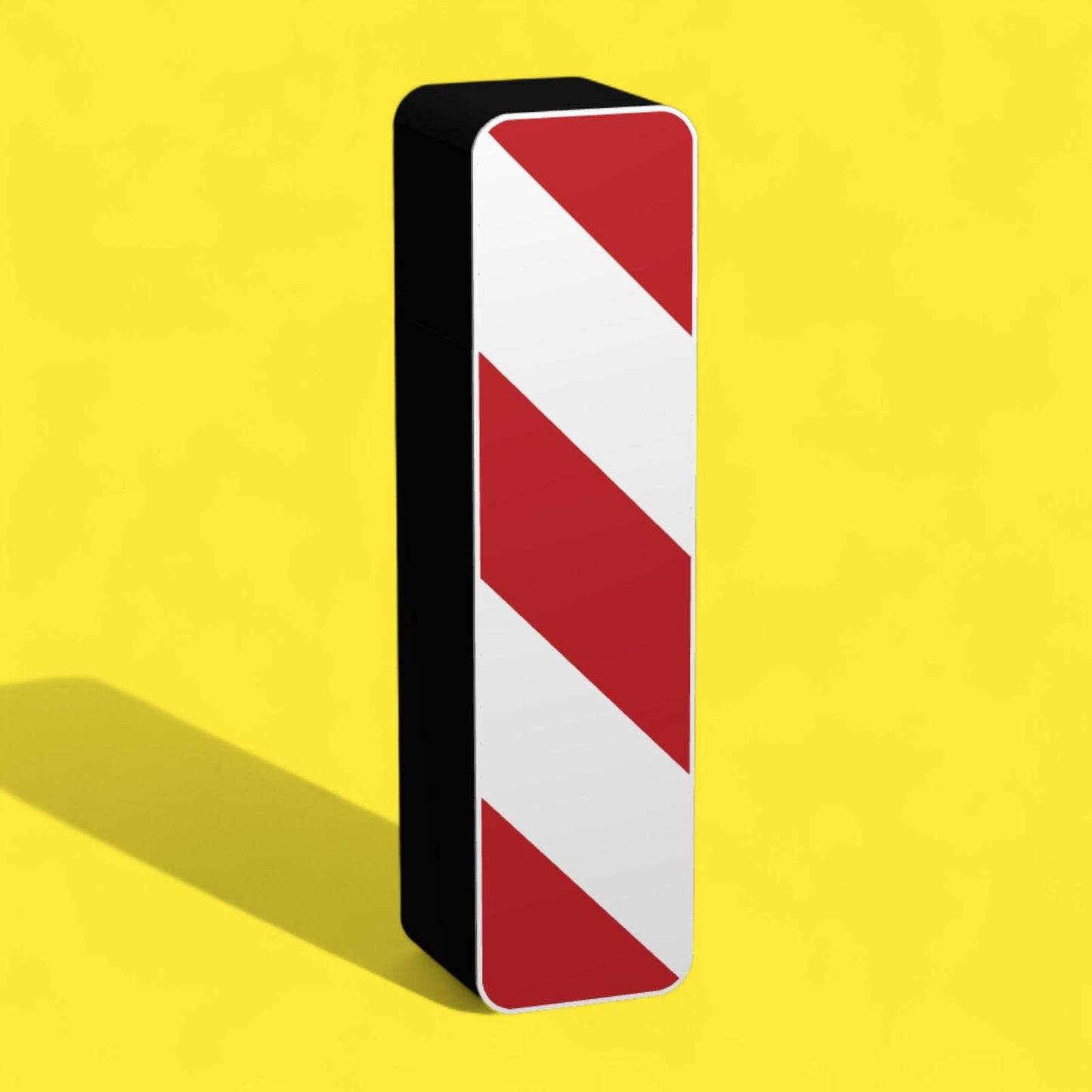 Leitbake - Verkehrszeichen / Verkehrsschild / Warnzeichen Auto LED Lampe - Leuchtbox