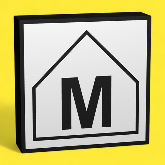 Museum - Verkehrszeichen / Verkehrsschild / Warnzeichen Auto LED Lampe - Leuchtbox