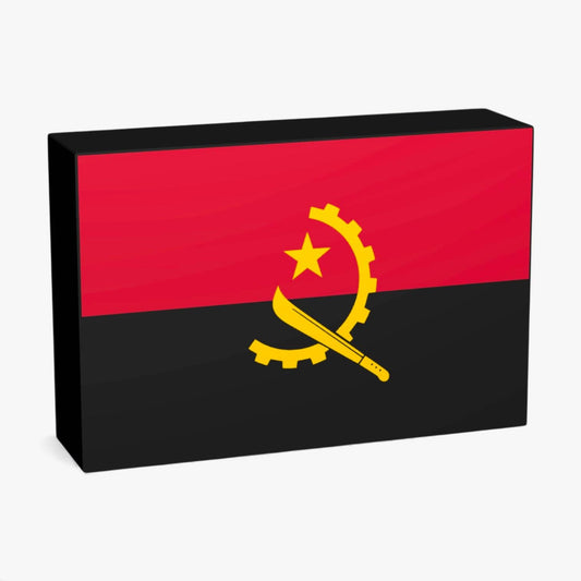 Angola Flagge Afrika Lampe