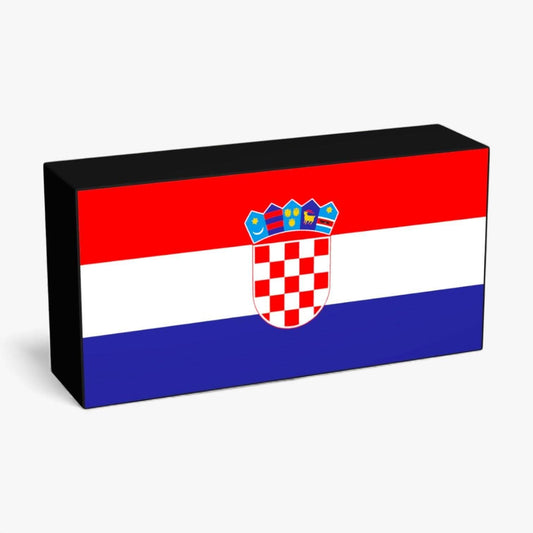 Kroatien Flagge Europa Lampe