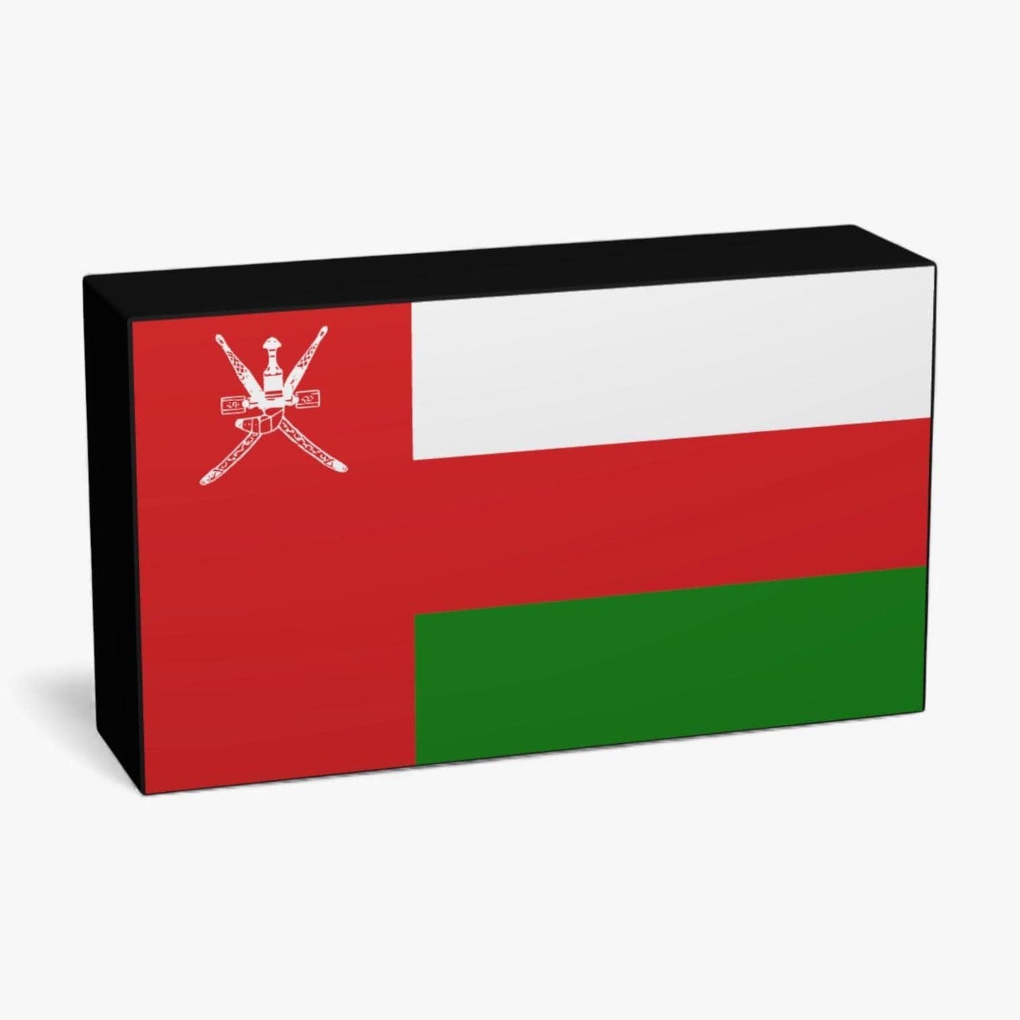 Oman Flagge Asien Lampe