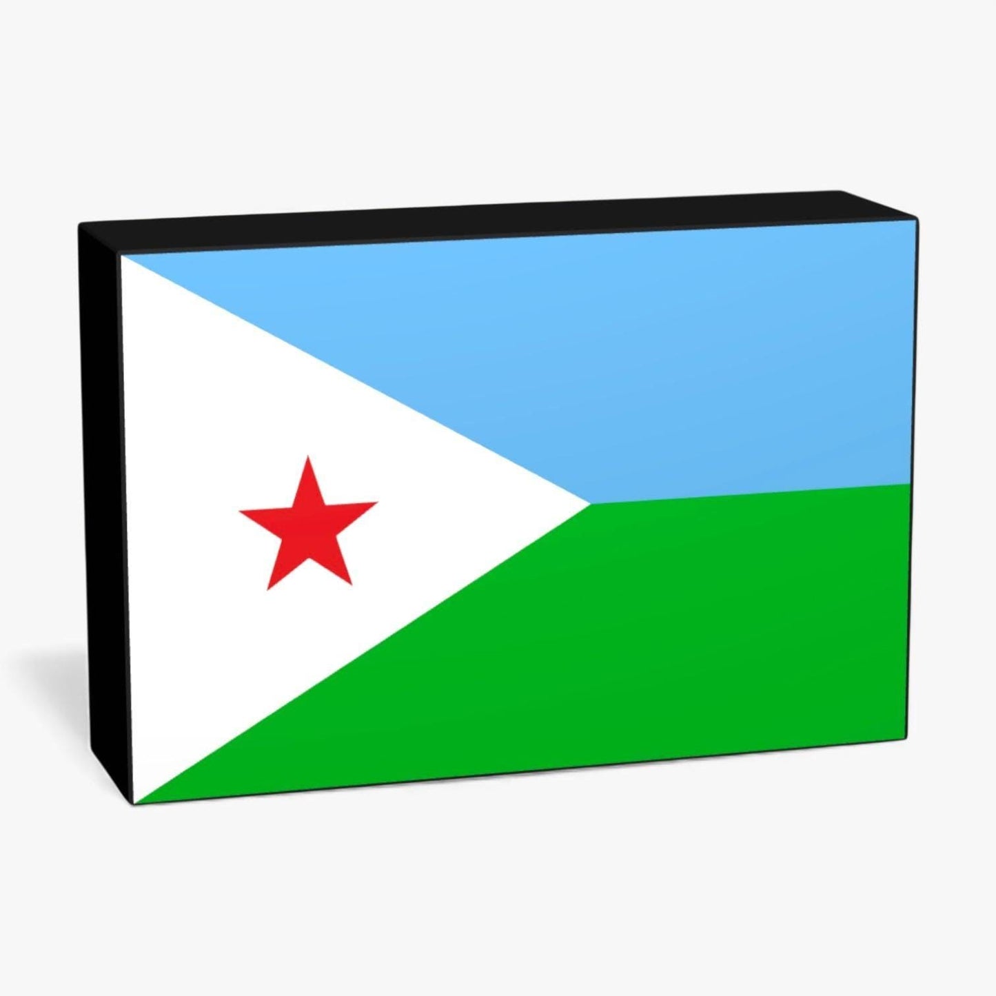 Dschibuti Flagge Afrika Lampe