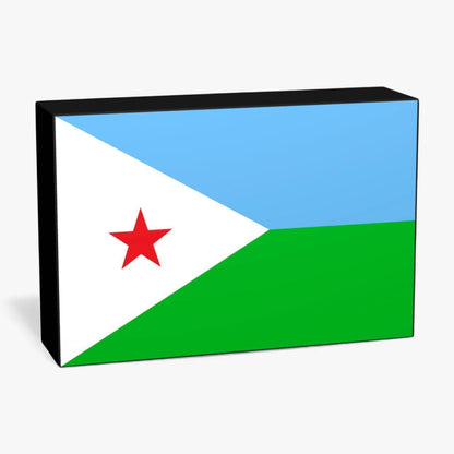 Dschibuti Flagge Afrika Lampe