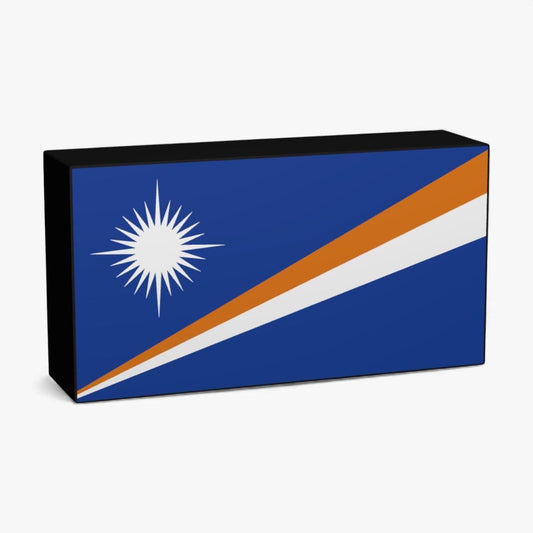 Marshallinseln Flagge Asien Lampe