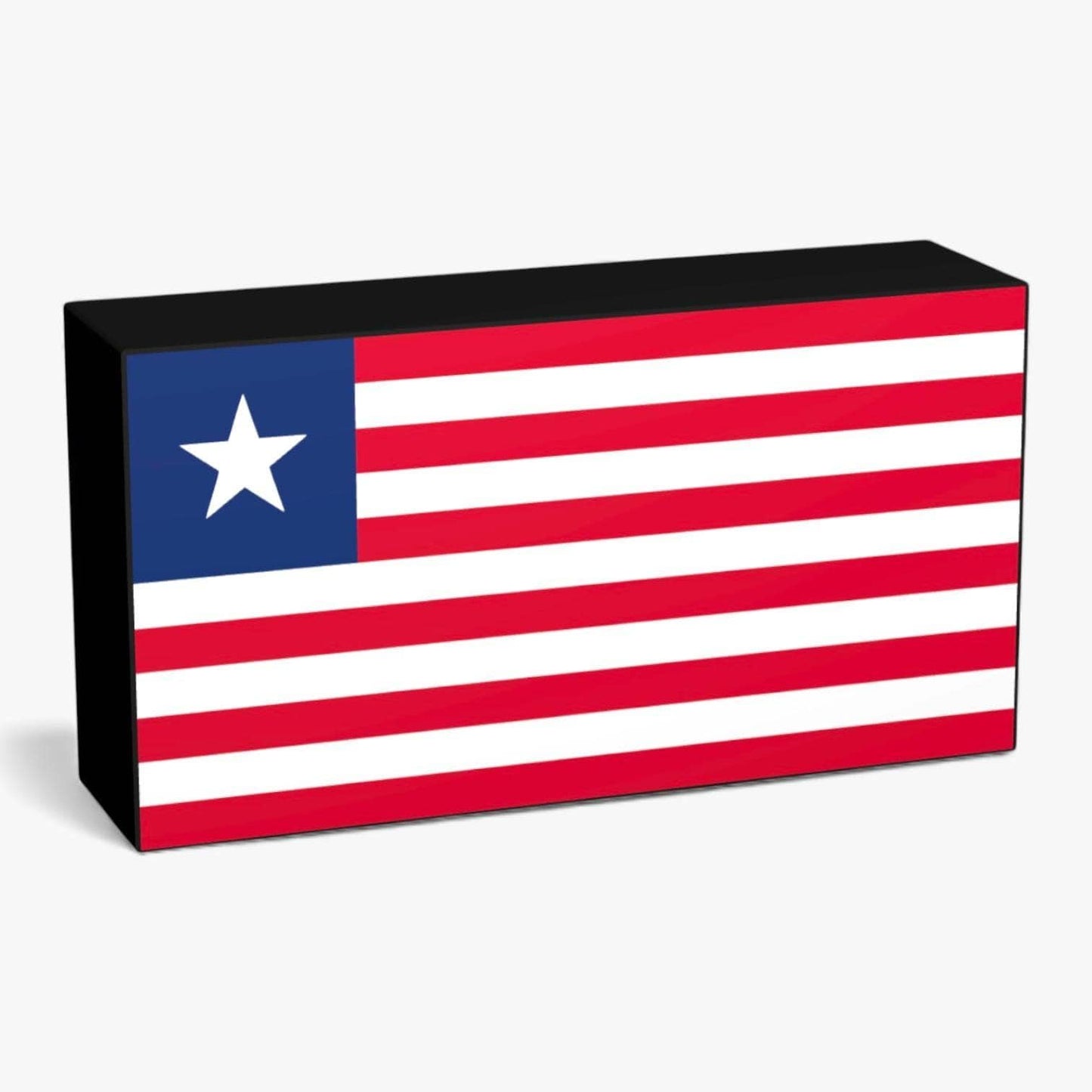 Liberia Flagge Afrika Lampe