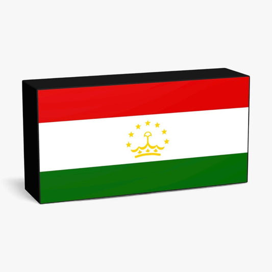 Tadschikistan Flagge Asien Lampe