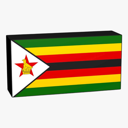 Simbabwe Flagge Afrika Lampe