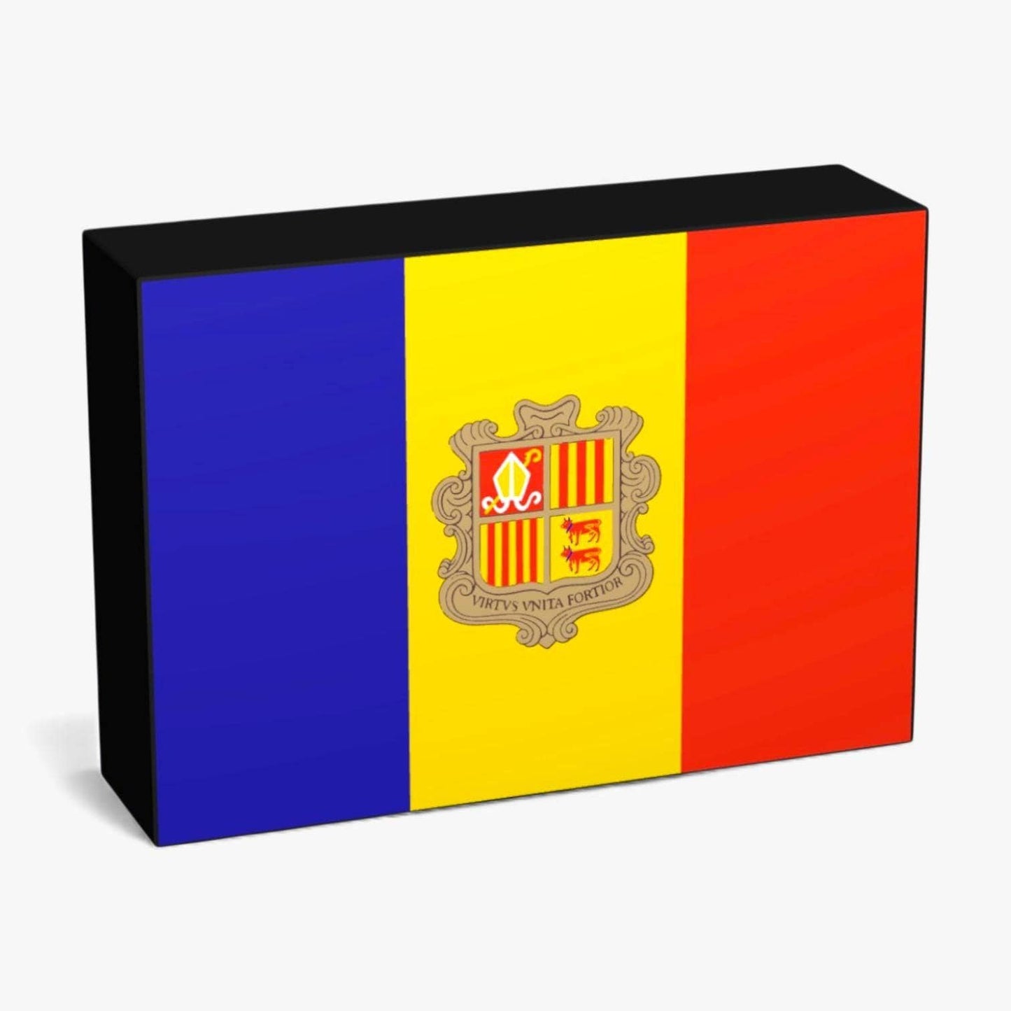 Andorra Flagge Europa Lampe