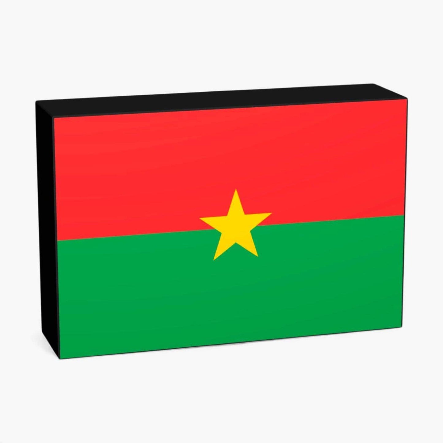 Burkina Faso Flagge Afrika Lampe