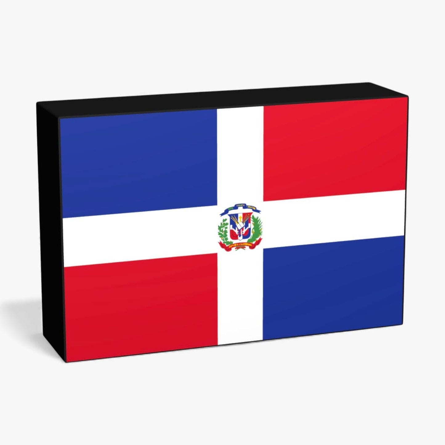 Dominikanische Republik Flagge Nordamerika Lampe