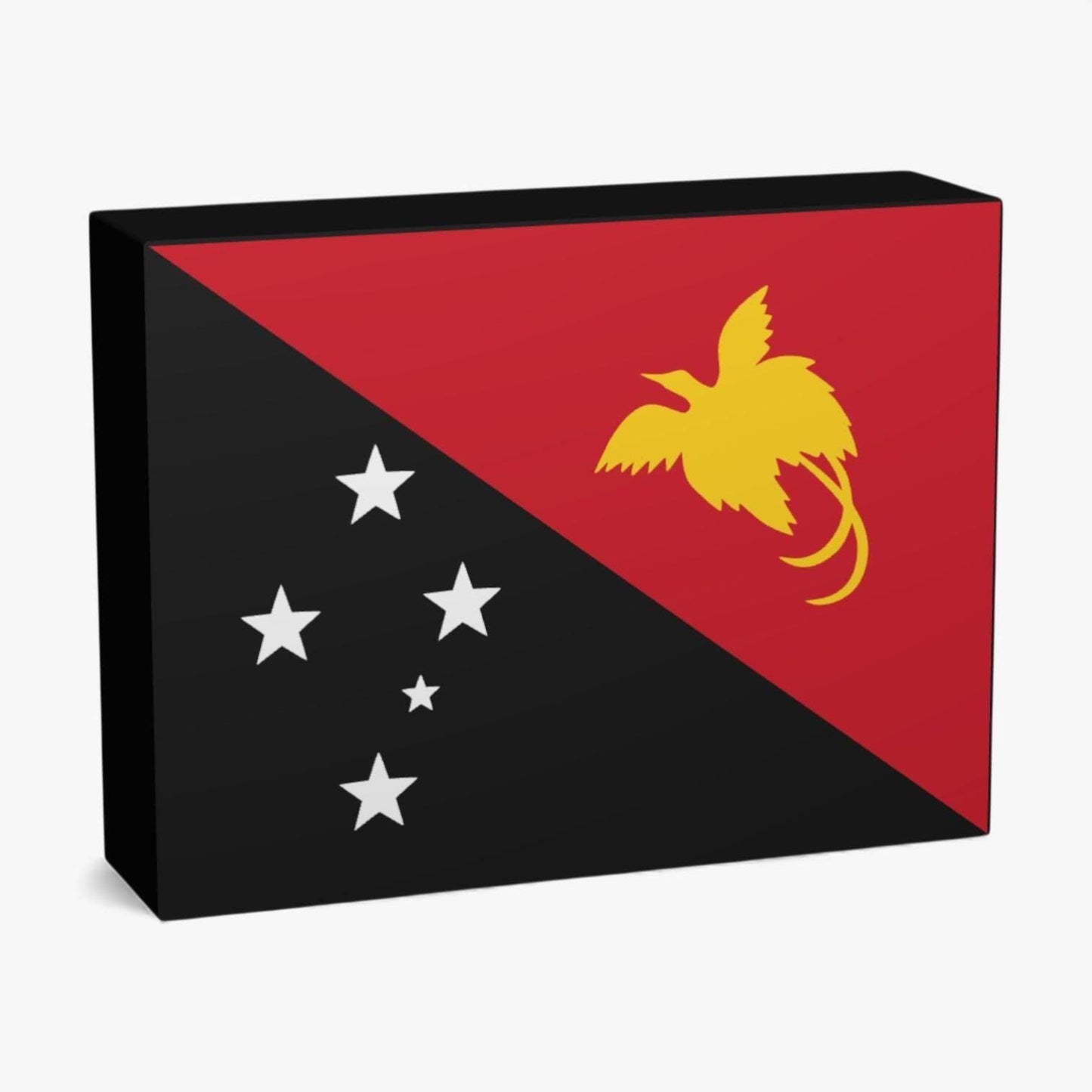 Papua-Neuguinea Flagge Asien Lampe