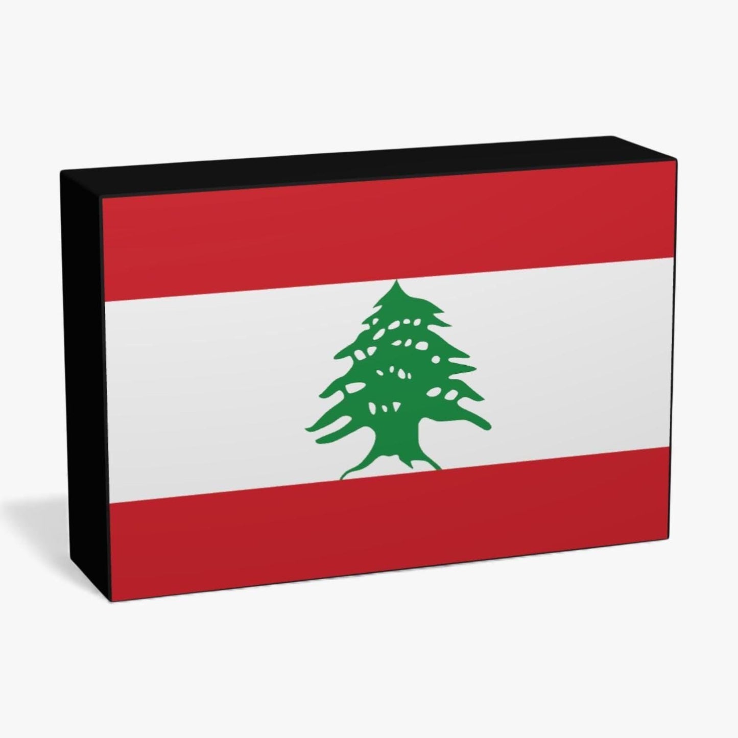 Libanon Flagge Asien Lampe
