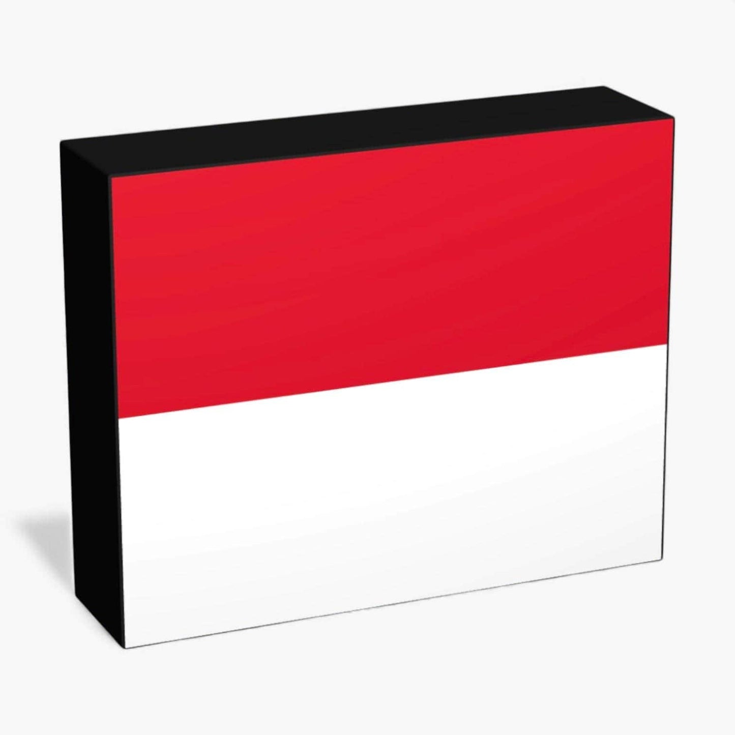 Monaco Flagge Europa Lampe