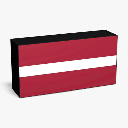 Lettland Flagge Europa Lampe